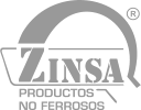 ZINSA logo in black and white with the slogan 